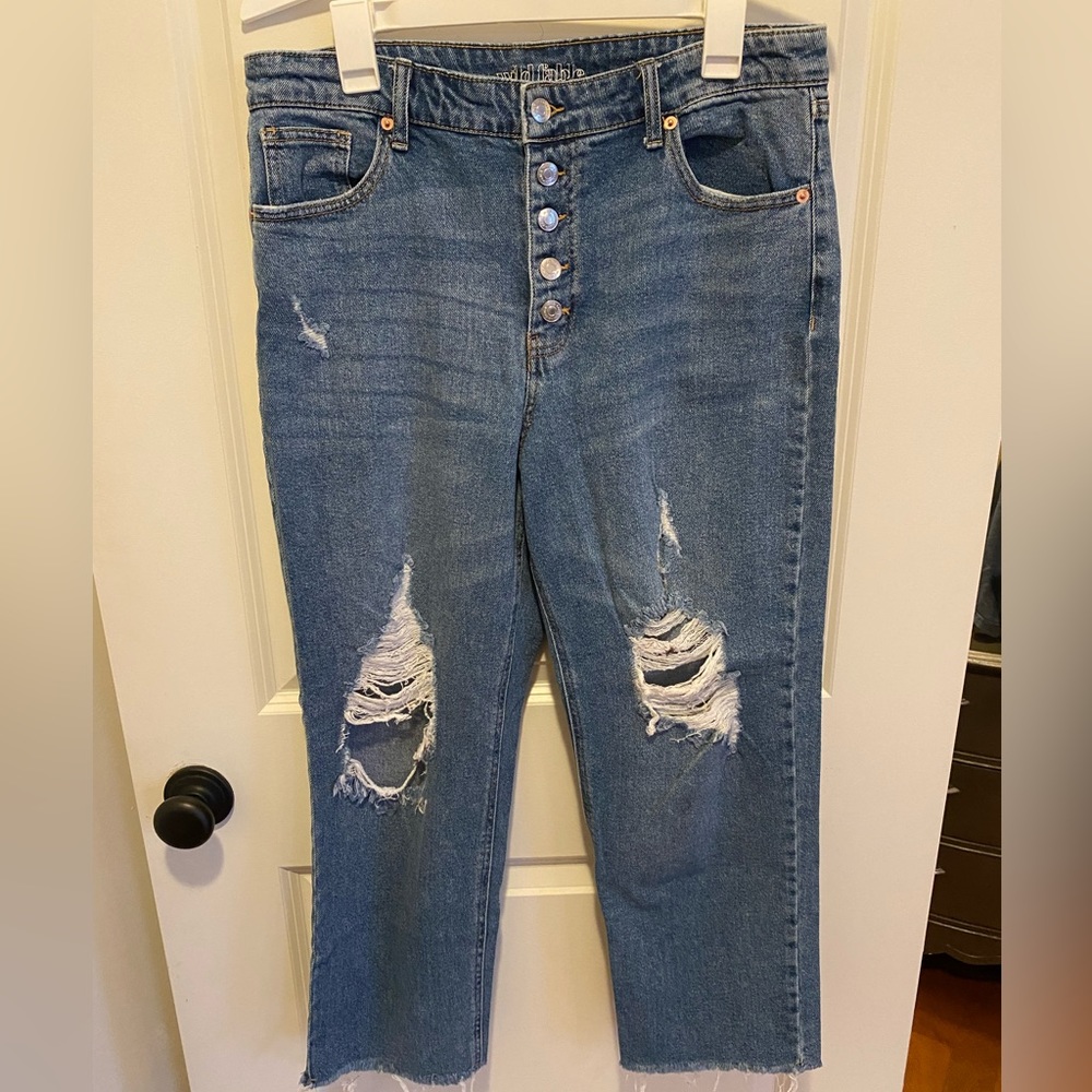 Wild Fable High Rise Straight Jeans